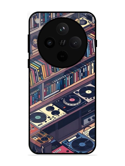 Music Lover'S Haven Glossy Soft Edge Case for Oppo Find X8