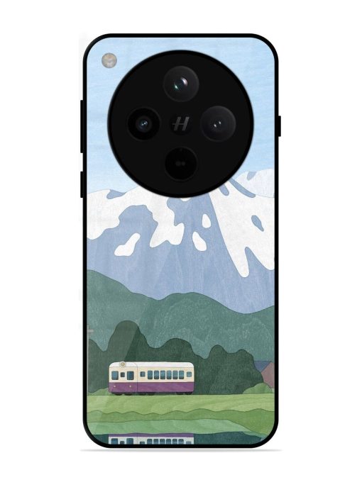 Mountainside Reflections Glossy Soft Edge Case for Oppo Find X8