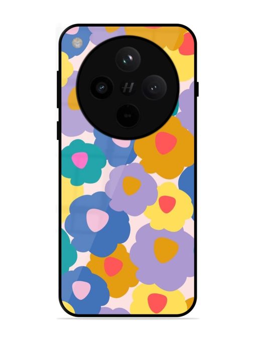 Flower Power Glossy Soft Edge Case for Oppo Find X8
