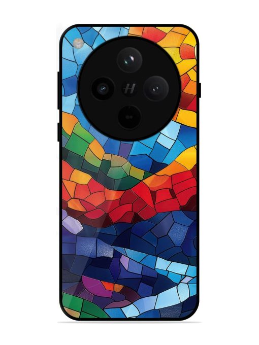 Mosaic Sunset Glossy Soft Edge Case for Oppo Find X8