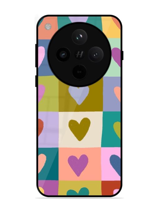 Box Of Hearts Glossy Soft Edge Case for Oppo Find X8
