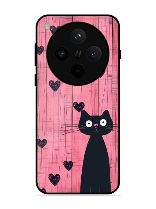 Feline Valentine'S Day Glossy Soft Edge Case for Oppo Find X8