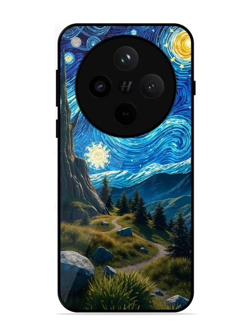 Starry Night In The Shire Glossy Soft Edge Case for Oppo Find X8