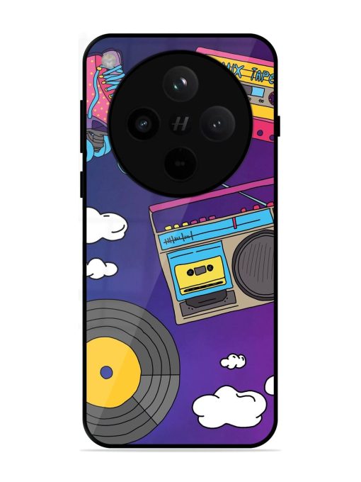 Retro Vibes Glossy Soft Edge Case for Oppo Find X8