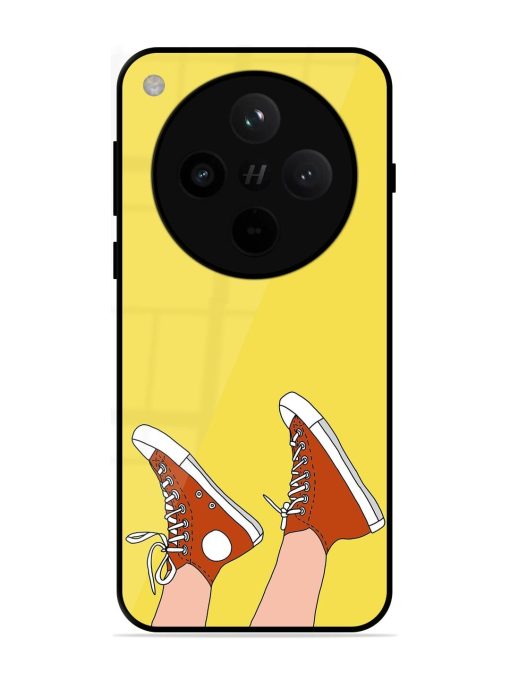 Kicking Back Glossy Soft Edge Case for Oppo Find X8
