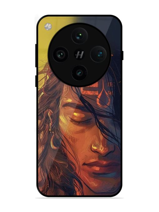 Tranquil Shiva Glossy Soft Edge Case for Oppo Find X8 Pro