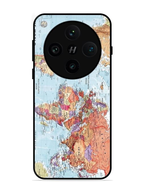Our Blue Marble Glossy Soft Edge Case for Oppo Find X8 Pro