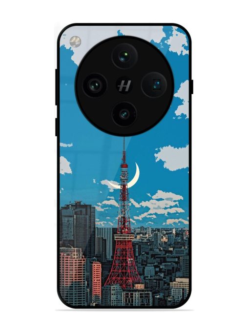 Tokyo Twilight Glossy Soft Edge Case for Oppo Find X8 Pro