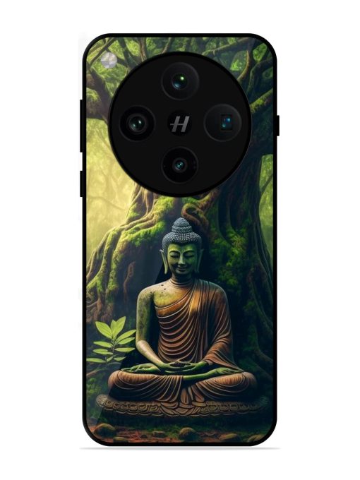 Green Buddha Art Glossy Soft Edge Case for Oppo Find X8 Pro