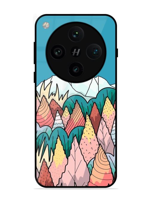 Mountain Dreamscape Glossy Soft Edge Case for Oppo Find X8 Pro