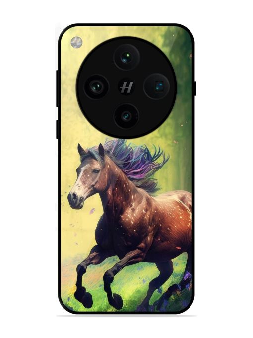 Enchanted Gallop Glossy Soft Edge Case for Oppo Find X8 Pro
