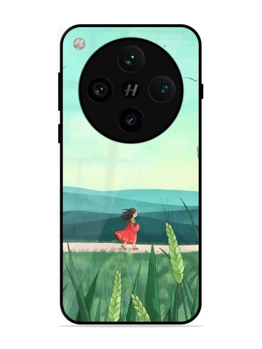 Solitude'S Serenity Glossy Soft Edge Case for Oppo Find X8 Pro
