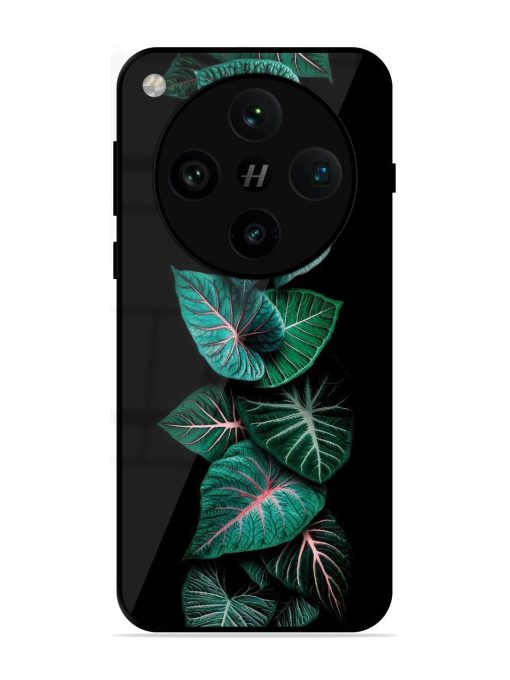 Emerald Elegance Glossy Soft Edge Case for Oppo Find X8 Pro