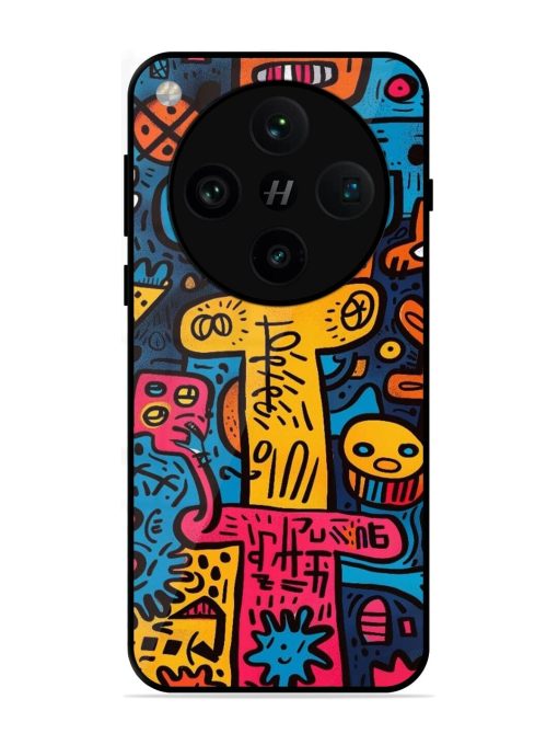 Doodletopia Glossy Soft Edge Case for Oppo Find X8 Pro