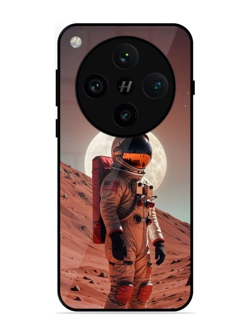The Red Planet Glossy Soft Edge Case for Oppo Find X8 Pro