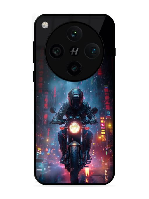 Neon Nights Glossy Soft Edge Case for Oppo Find X8 Pro