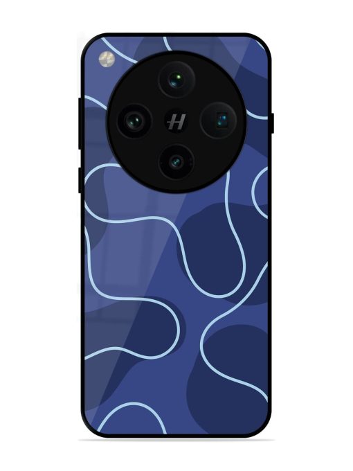 Midnight Maze Glossy Soft Edge Case for Oppo Find X8 Pro