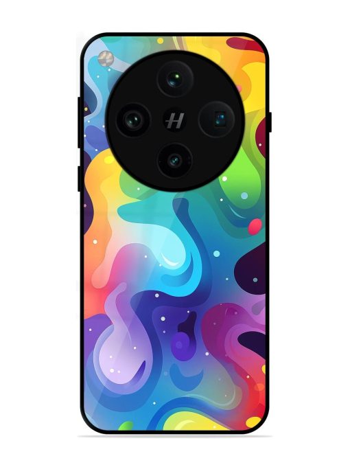 Rainbow River Glossy Soft Edge Case for Oppo Find X8 Pro