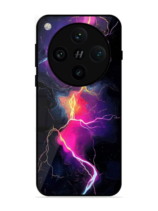 Electric Dreams Glossy Soft Edge Case for Oppo Find X8 Pro