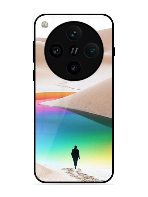 Desert Dreams Glossy Soft Edge Case for Oppo Find X8 Pro