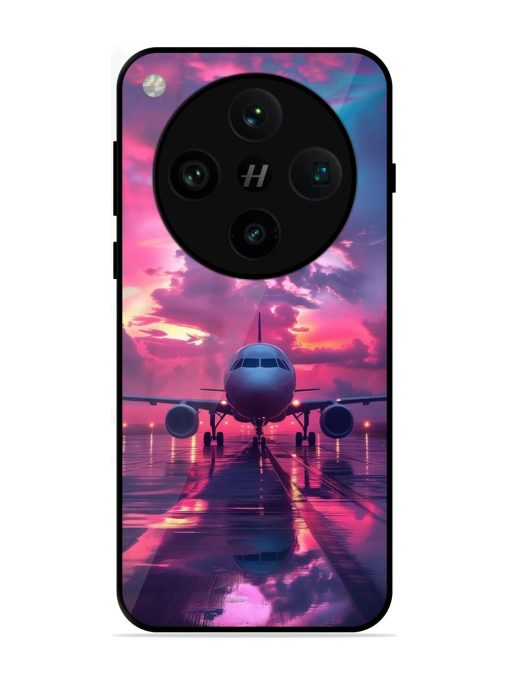 Neon Runway Glossy Soft Edge Case for Oppo Find X8 Pro