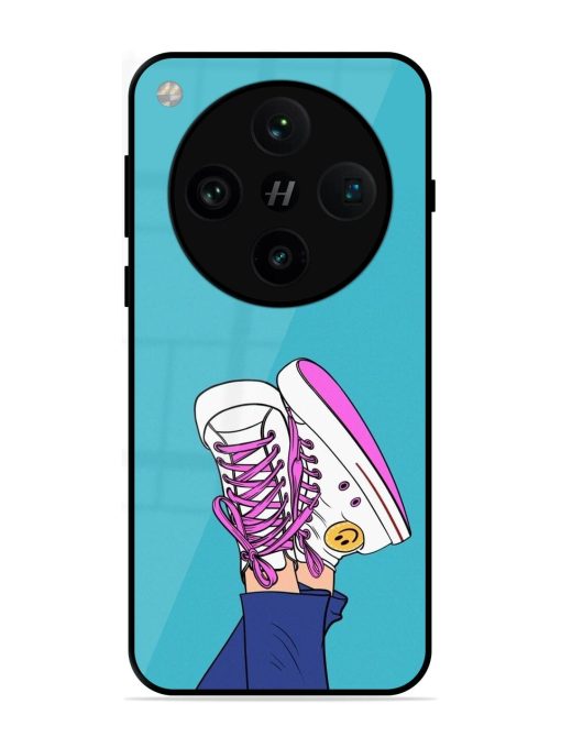 Kick Back And Chill Glossy Soft Edge Case for Oppo Find X8 Pro