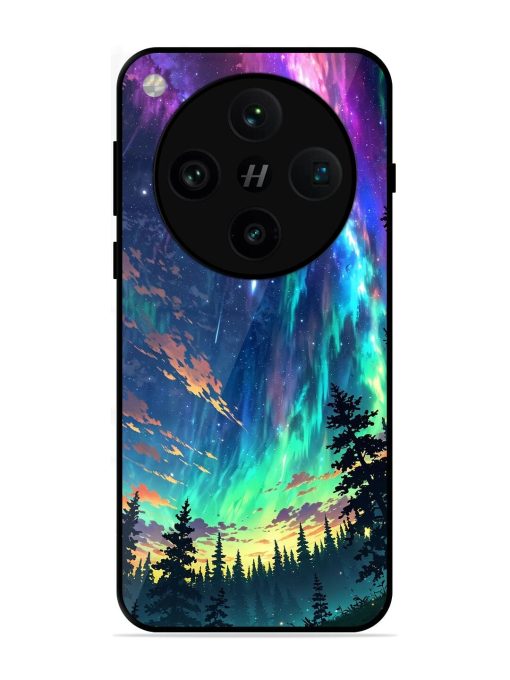 Cosmic Canvas Glossy Soft Edge Case for Oppo Find X8 Pro