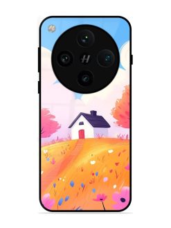 Hilltop Haven Glossy Soft Edge Case for Oppo Find X8 Pro