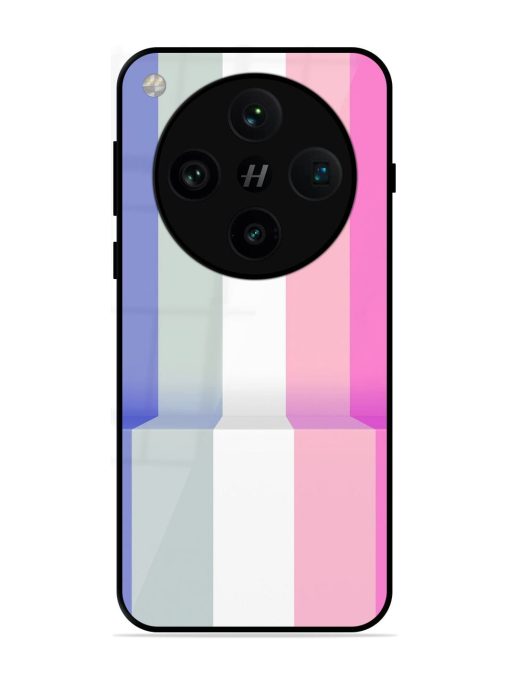 Pastel Palette Glossy Soft Edge Case for Oppo Find X8 Pro