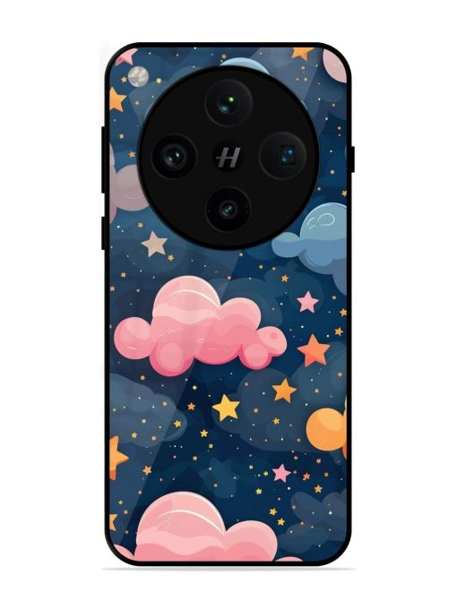 Twinkling Dreams Glossy Soft Edge Case for Oppo Find X8 Pro