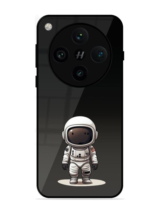 Neon Astronaut Glossy Soft Edge Case for Oppo Find X8 Pro