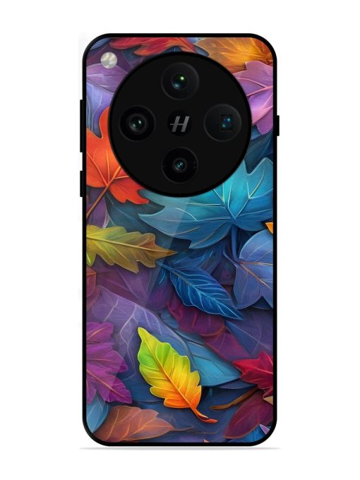 Autumn'S Embrace Glossy Soft Edge Case for Oppo Find X8 Pro