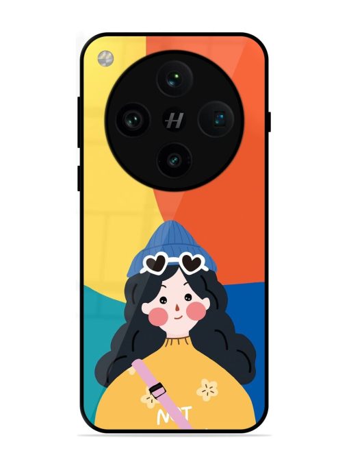 Colorful Vibes Glossy Soft Edge Case for Oppo Find X8 Pro