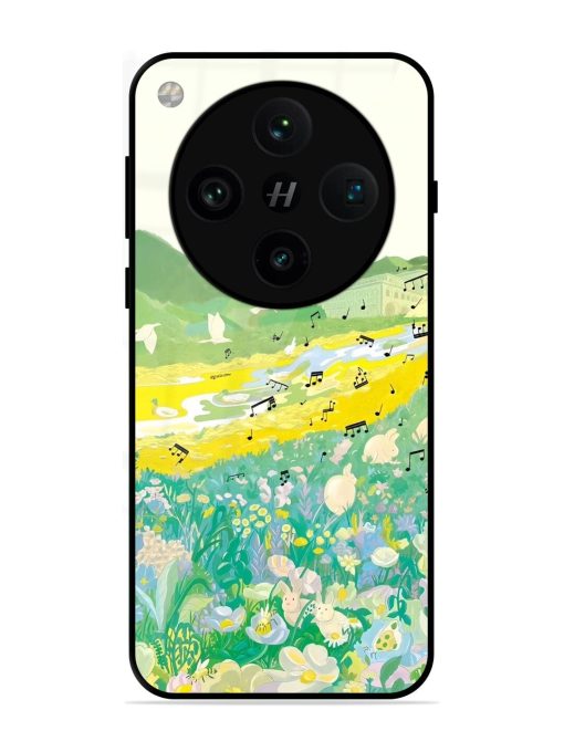 Melody In Bloom Glossy Soft Edge Case for Oppo Find X8 Pro