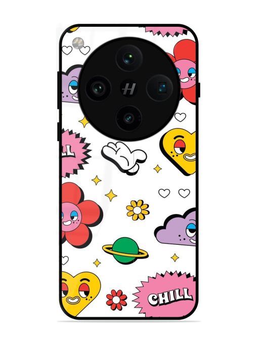 Whimsical Wonderland Glossy Soft Edge Case for Oppo Find X8 Pro