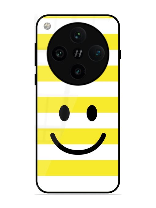 Smiling Stripes Glossy Soft Edge Case for Oppo Find X8 Pro