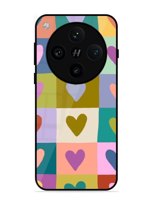 Box Of Hearts Glossy Soft Edge Case for Oppo Find X8 Pro