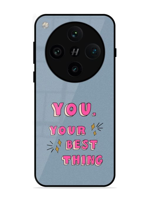 Self-Love Sparkles Glossy Soft Edge Case for Oppo Find X8 Pro
