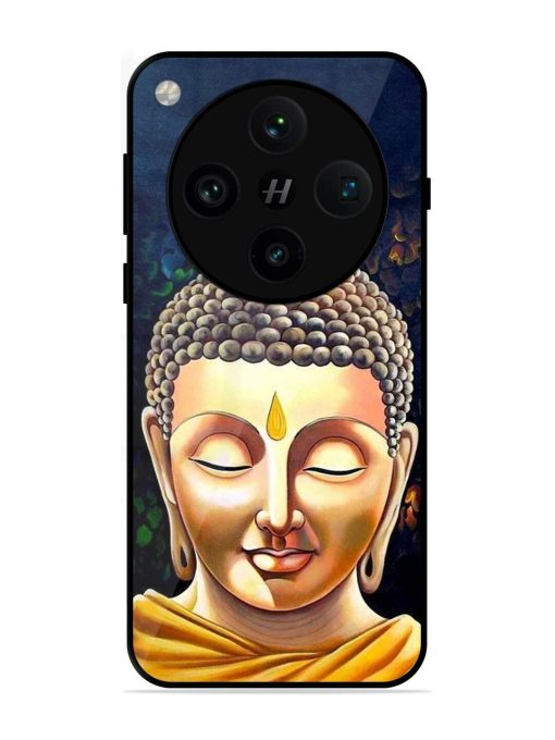 Buddha Face Glossy Soft Edge Case for Oppo Find X8 Pro