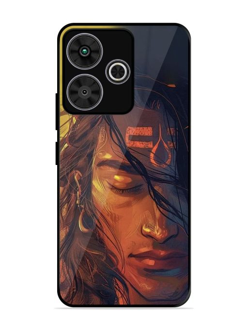 Tranquil Shiva Glossy Soft Edge Case for Poco M6 Plus (5G)