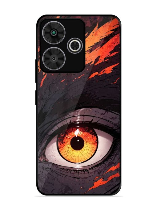 Inferno Gaze Glossy Soft Edge Case for Poco M6 Plus (5G)