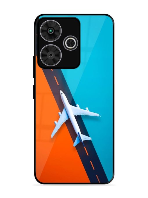 Skyward Bound Glossy Soft Edge Case for Poco M6 Plus (5G)