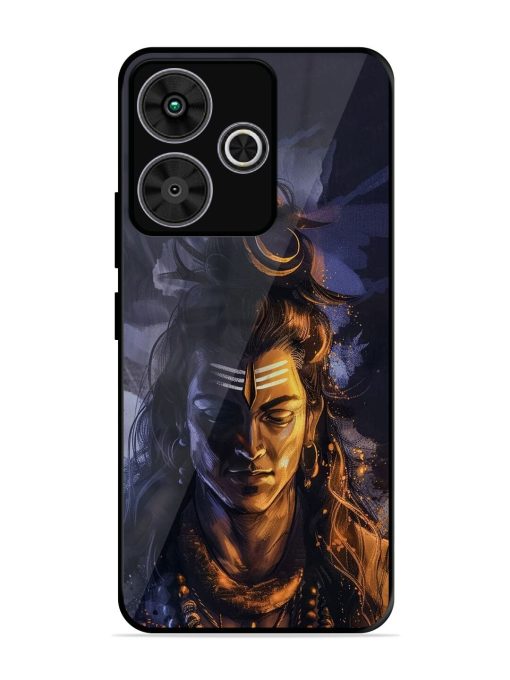 Lord Shiva Glossy Soft Edge Case for Poco M6 Plus (5G)