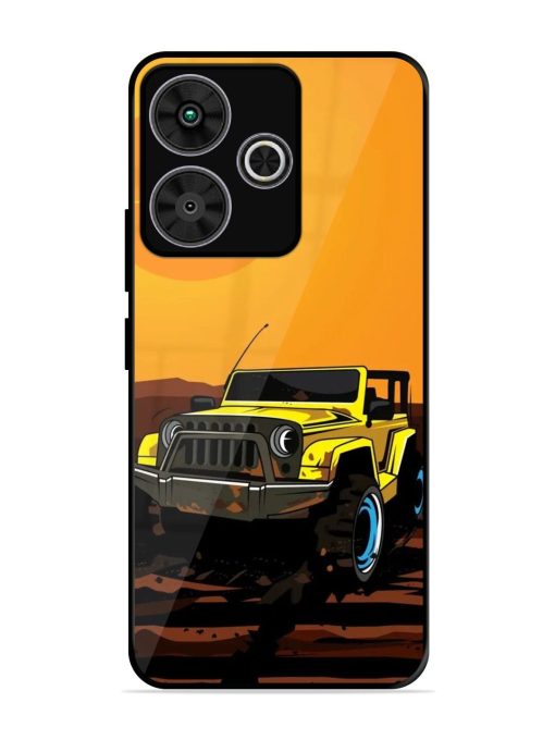 Sunset Cruise Glossy Soft Edge Case for Poco M6 Plus (5G)