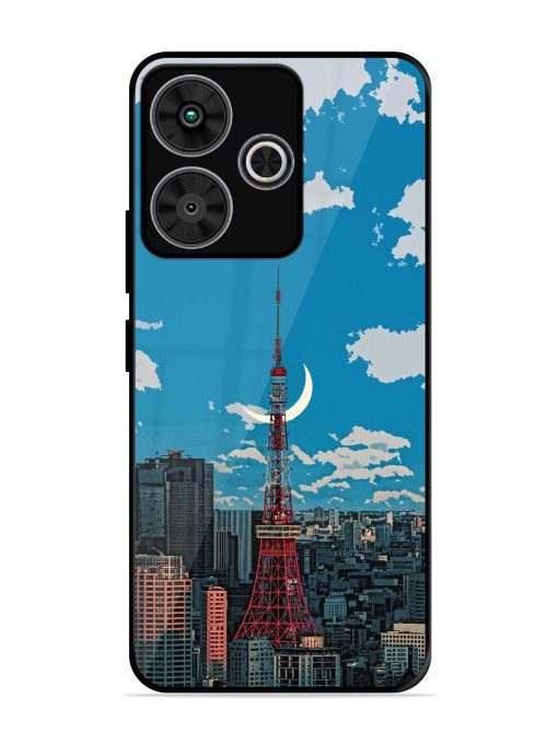 Tokyo Twilight Glossy Soft Edge Case for Poco M6 Plus (5G)