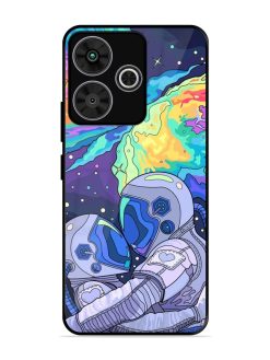 Cosmic Love Glossy Soft Edge Case for Poco M6 Plus (5G)