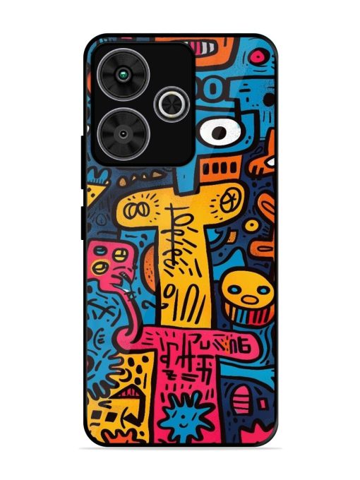 Doodletopia Glossy Soft Edge Case for Poco M6 Plus (5G)