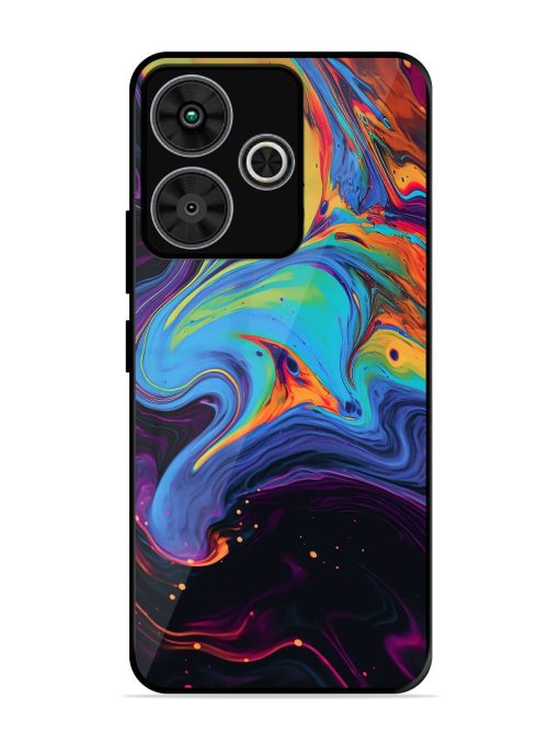 Liquid Dreamscape Glossy Soft Edge Case for Poco M6 Plus (5G)