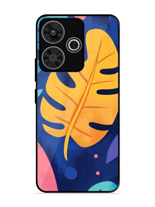 Tropical Tapestry Glossy Soft Edge Case for Poco M6 Plus (5G)