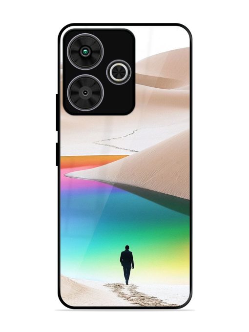 Desert Dreams Glossy Soft Edge Case for Poco M6 Plus (5G)